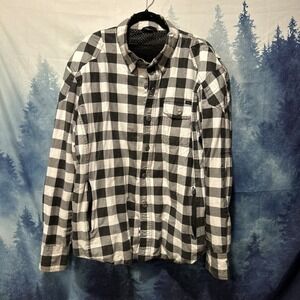 Street & Steel Jacket Men 2XL Flannel Vault Armor Aramid Padded Biker Full Zip